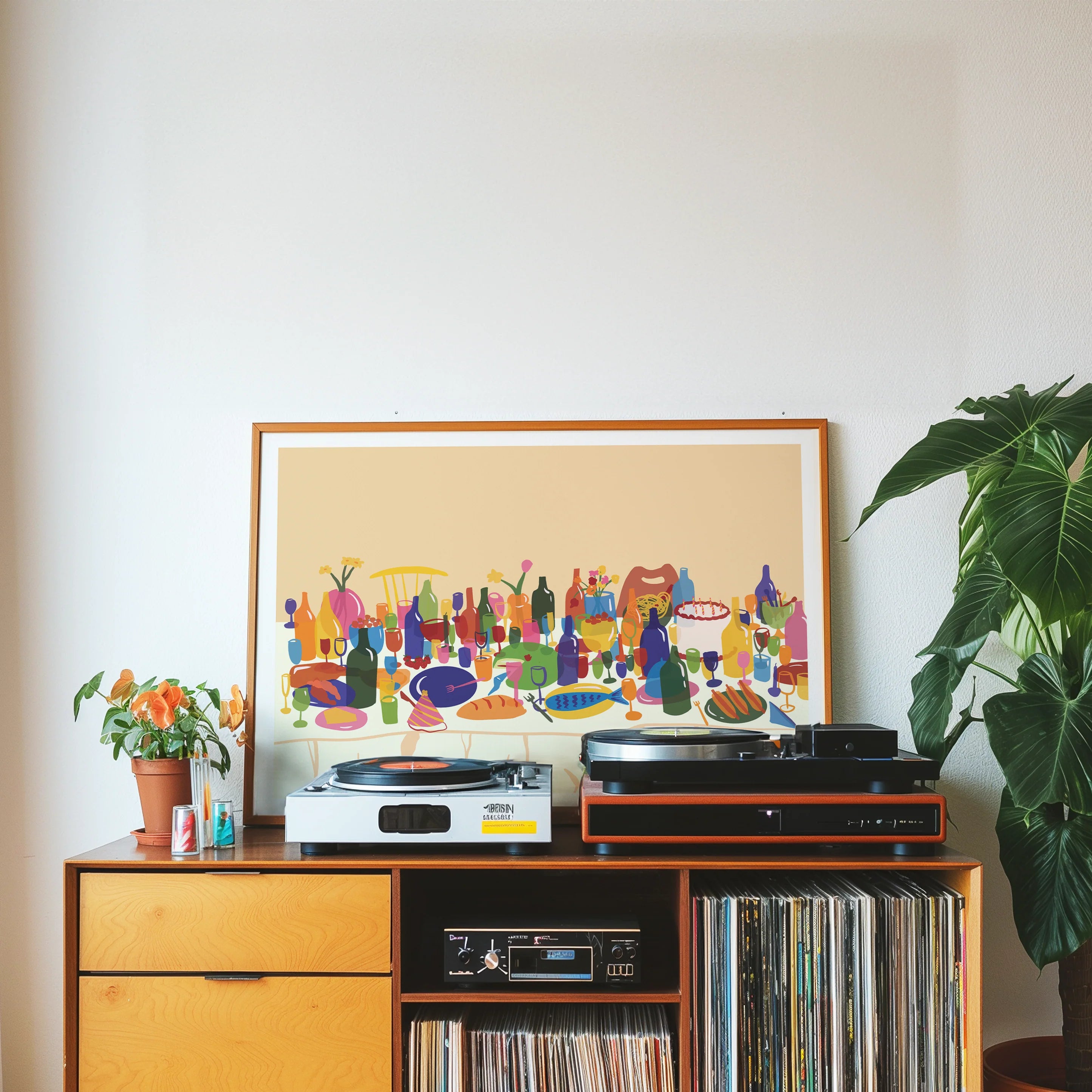 "Dinnerparty" Poster