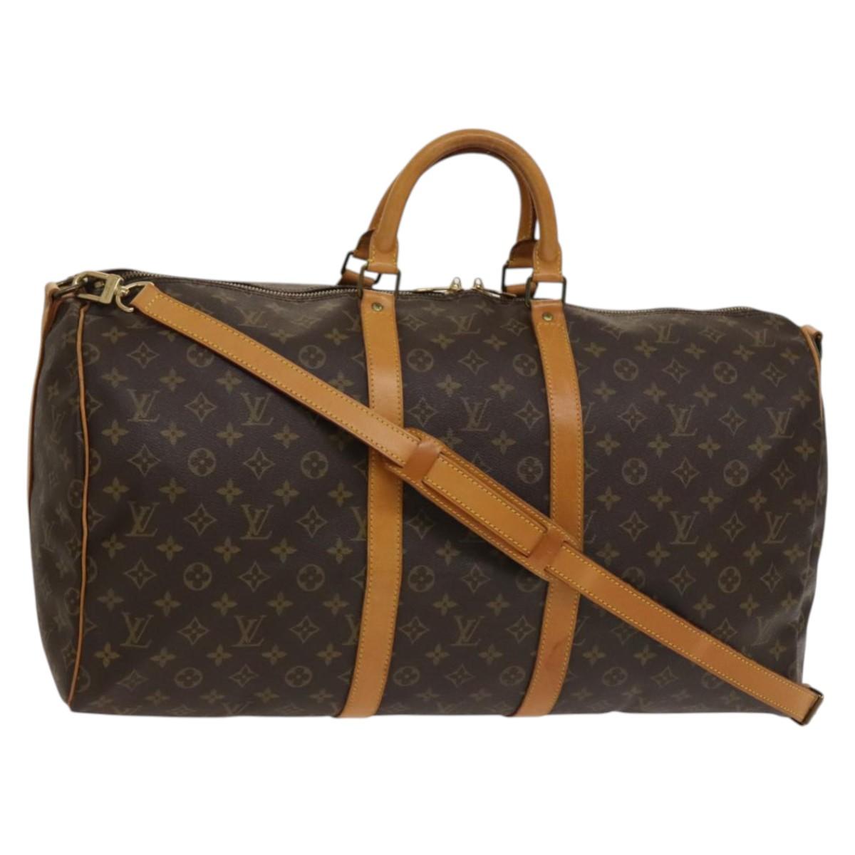 Monogram Keepall Bandouliere 55 Boston Bag
