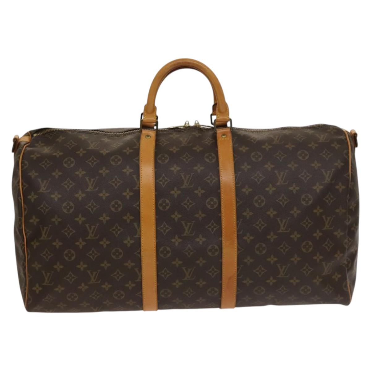 Monogram Keepall Bandouliere 55 Boston Bag