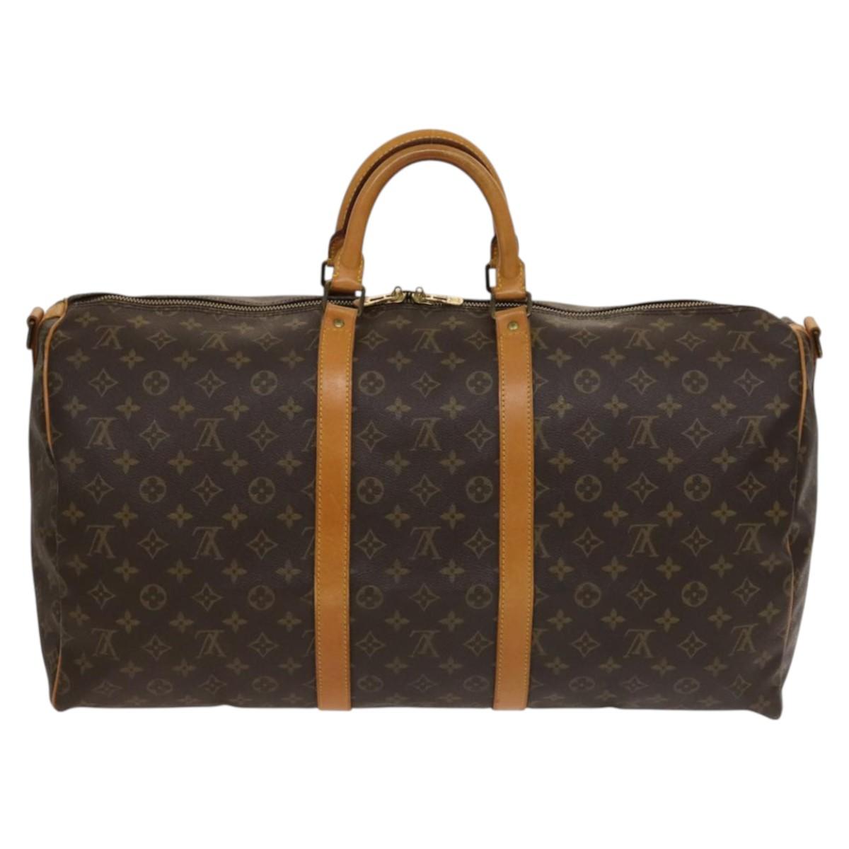 Monogram Keepall Bandouliere 55 Boston Bag