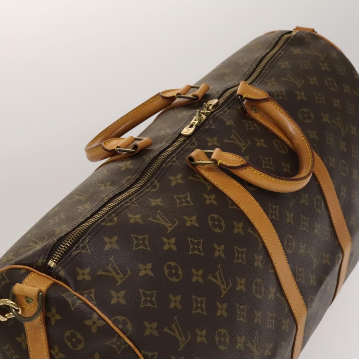 Monogram Keepall Bandouliere 55 Boston Bag