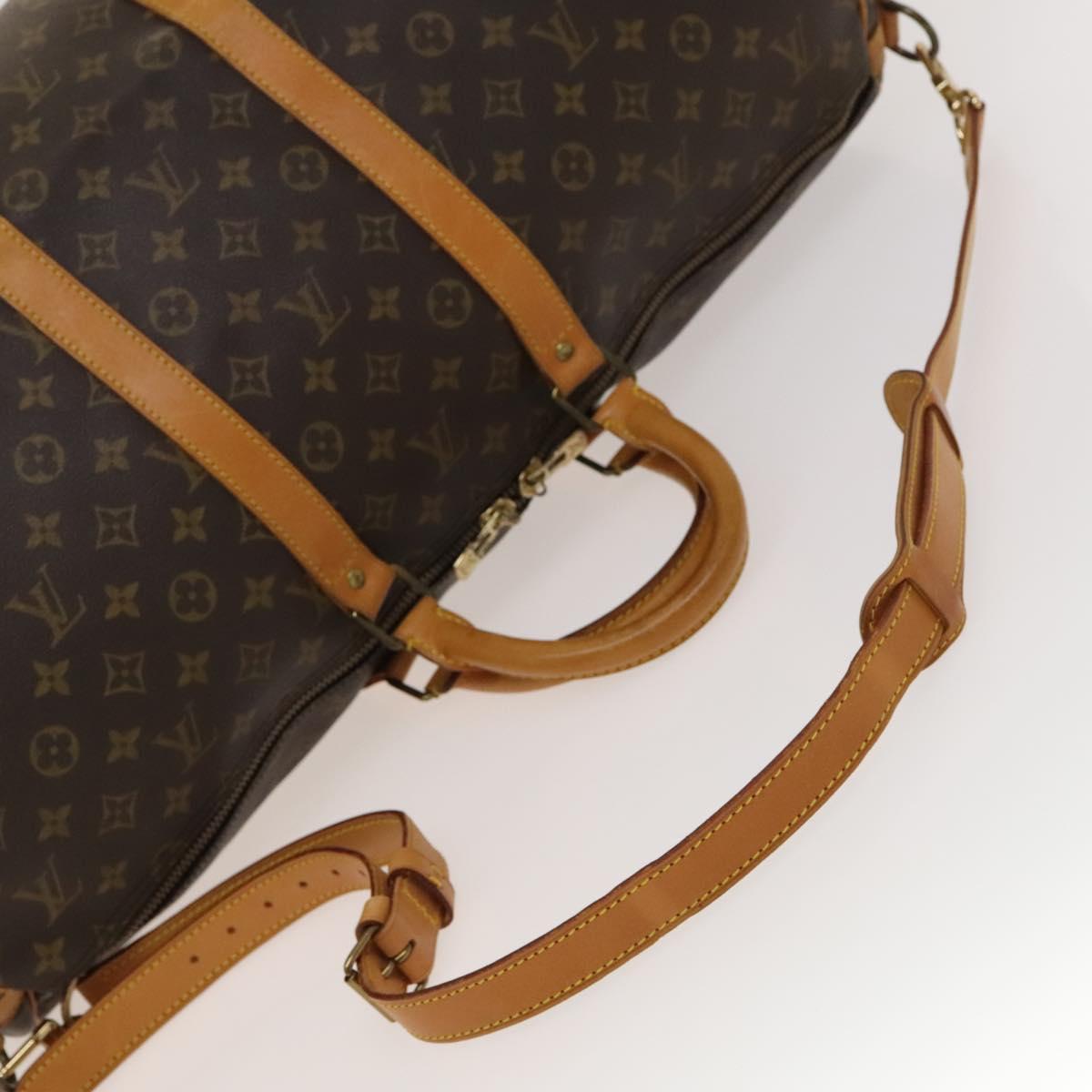 Monogram Keepall Bandouliere 55 Boston Bag