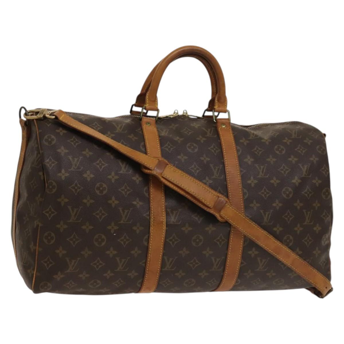 Monogram Keepall Bandouliere 50 Boston Bag