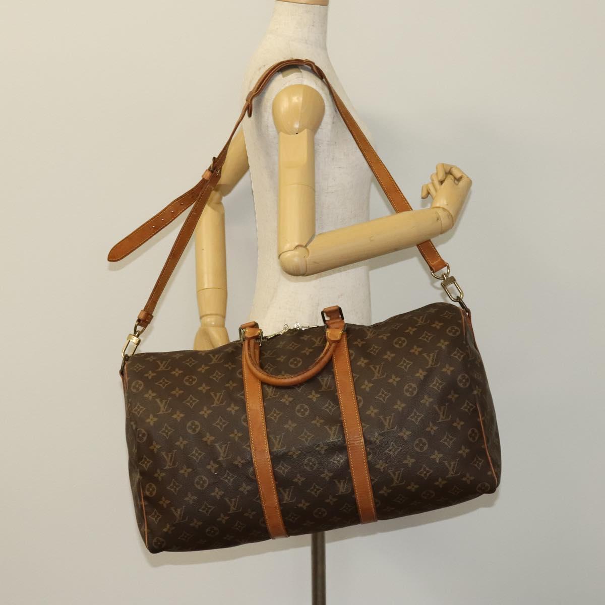 Monogram Keepall Bandouliere 50 Boston Bag