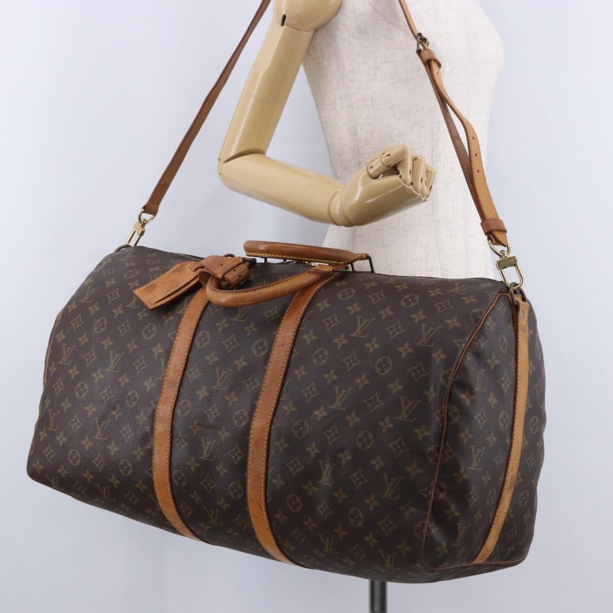 Monogram Keepall Bandouliere 55 Boston Bag