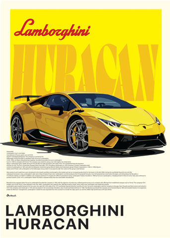 Lamborghini Huracan Poster