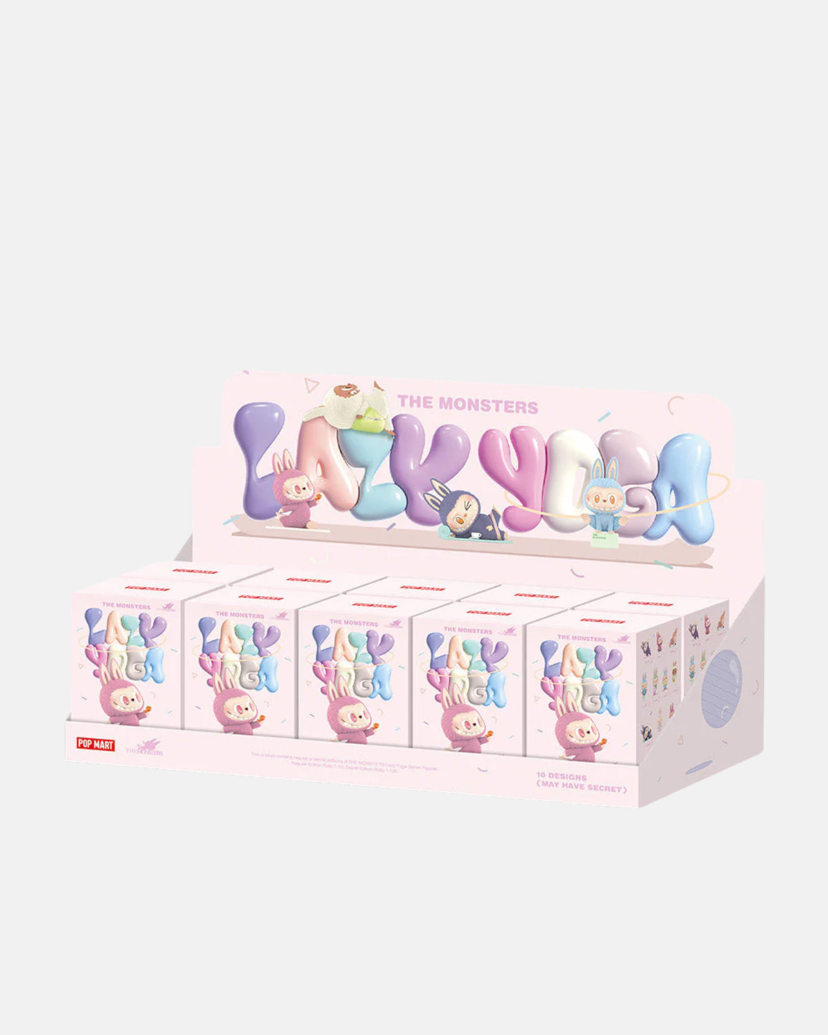 Labubu The Monsters Lazy Yoga 10-pack