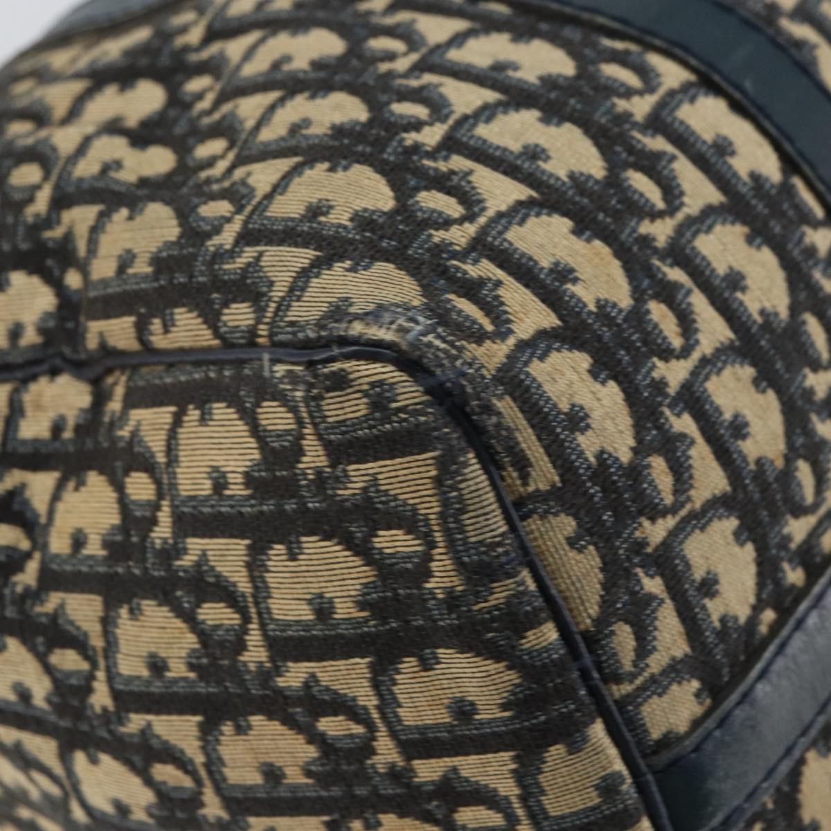 Trotter Canvas Boston Bag Navy Silver