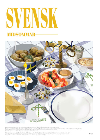 Swedish Midsummer Poster