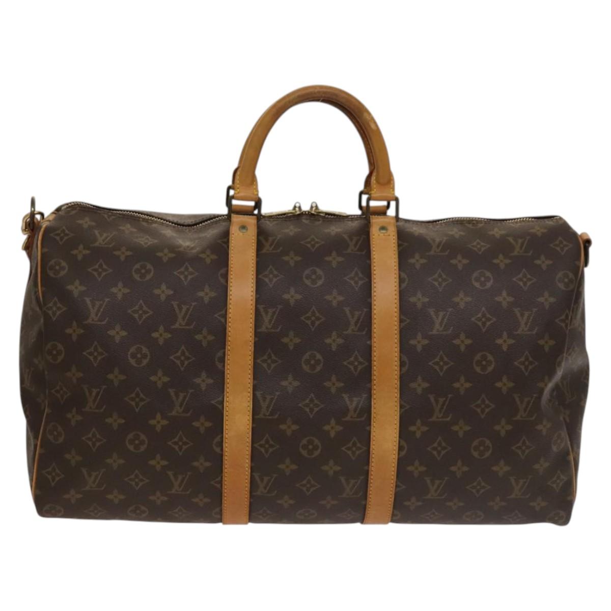 Monogram Keepall Bandouliere 50 Boston Bag