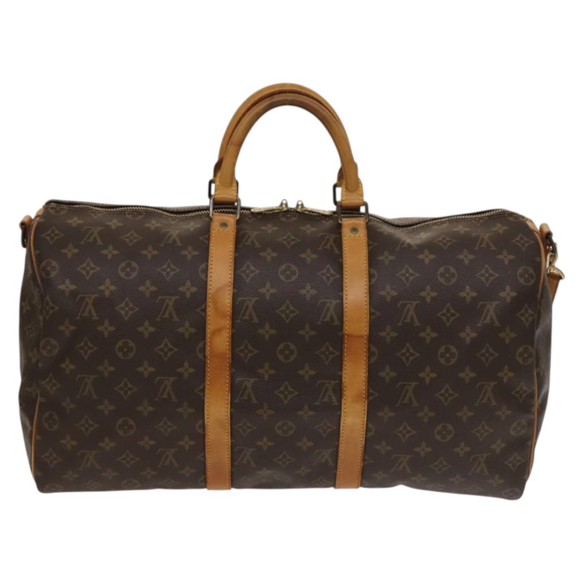 Monogram Keepall Bandouliere 50 Boston Bag