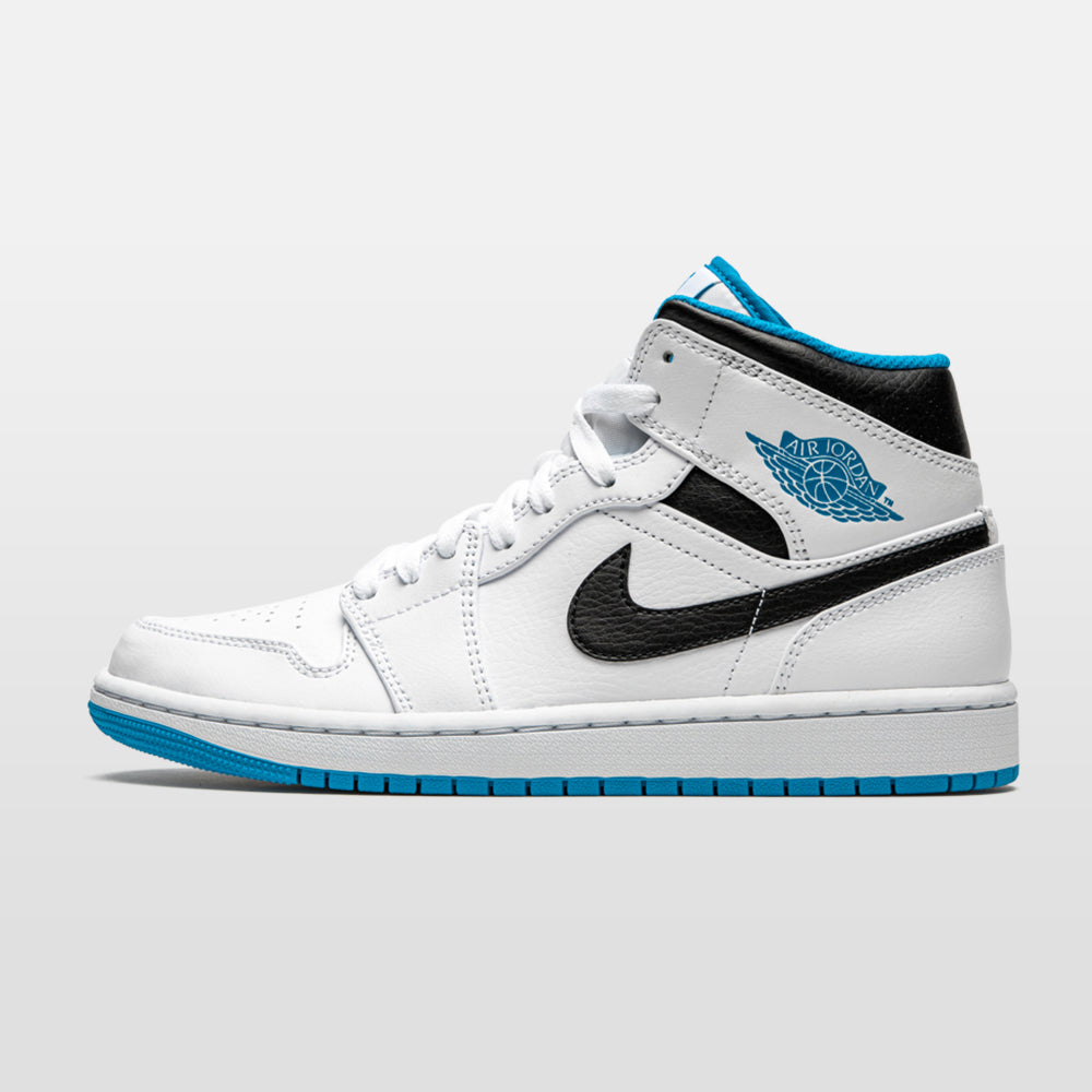 Nike Jordan 1 "Laser Blue" Mid - Jordan 1 | Trendiga kläder & skor - Merchsweden |