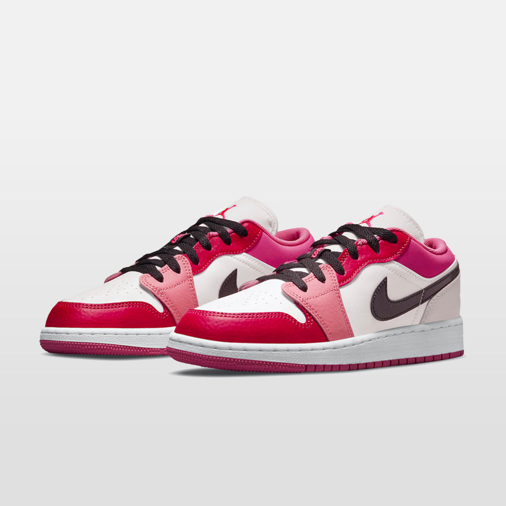 Handla Nike Jordan 1 "Pink Red" Low (GS) online | Smidigt och enkelt på nätet - Merchsweden |