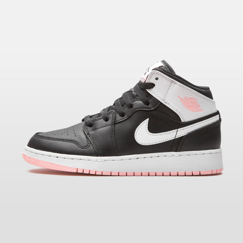 Nike Jordan 1 "Black Arctic Pink" Mid - Jordan 1 | Trendiga kläder & skor - Merchsweden |